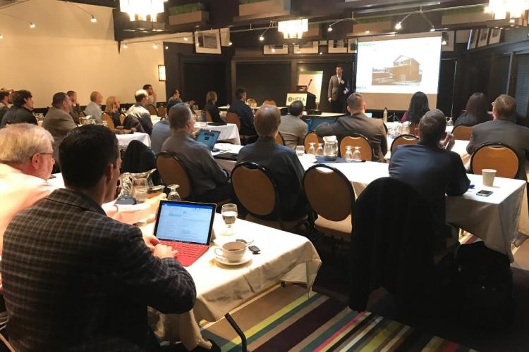 attendees at the 2017 Midwest Building Energy Codes Conference