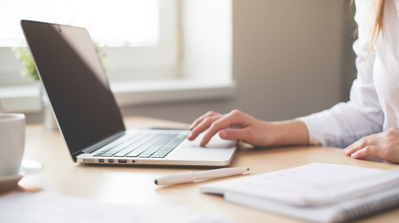 Women using laptop